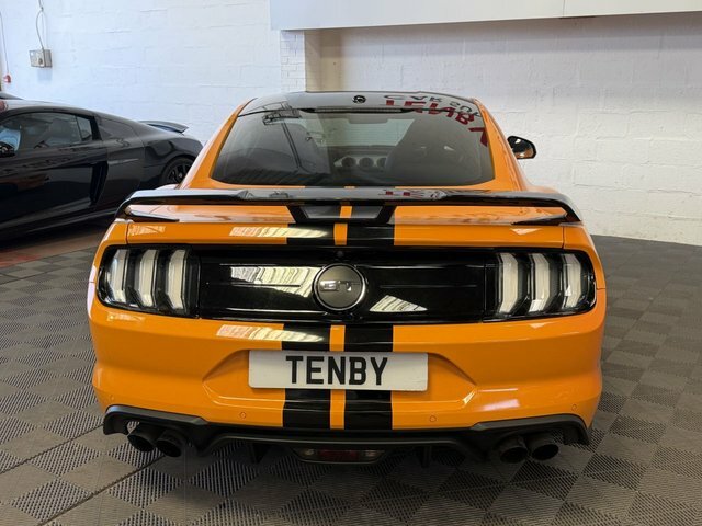 Ford Mustang Automatic Orange #5