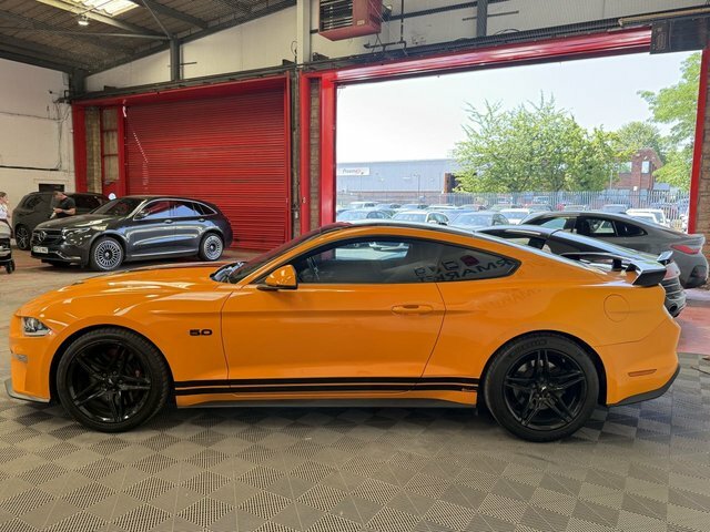 Ford Mustang Automatic Orange #4