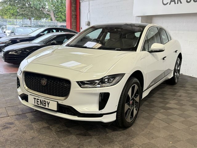 Jaguar I-Pace Se White #4