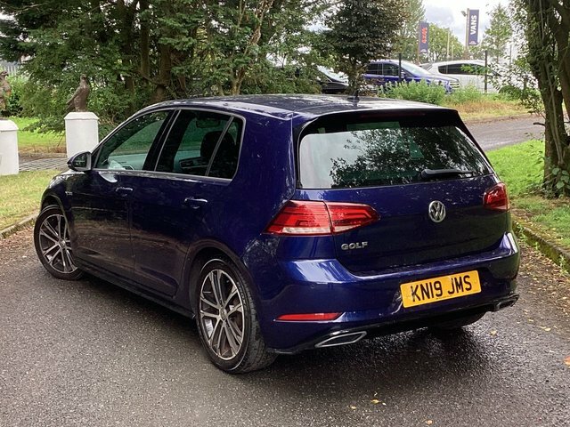 Volkswagen Golf Tdi R-line Hatchback Blue