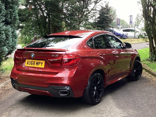 BMW X6 30D M Sport Suv AU68MPY Red #2