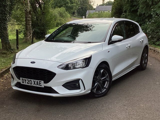Ford Focus Ecoblue St-line Hatchback White