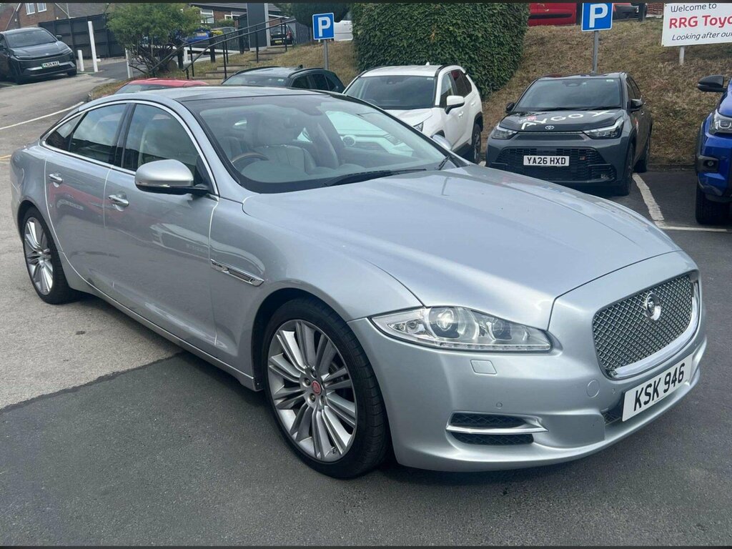 Jaguar XJ 3.0D V6 Portfolio Euro 5 Ss AP61MER Silver #2