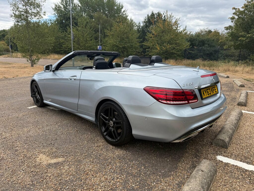 Mercedes-Benz E Class 3.0 E350d V6 Bluetec Amg Sport Cabriolet G-tronic Silver #5