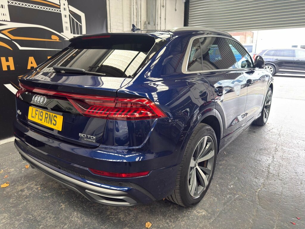Audi Q8 3.0 Tdi V6 50 S Line Tiptronic Quattro Euro 6 Ss Blue #3