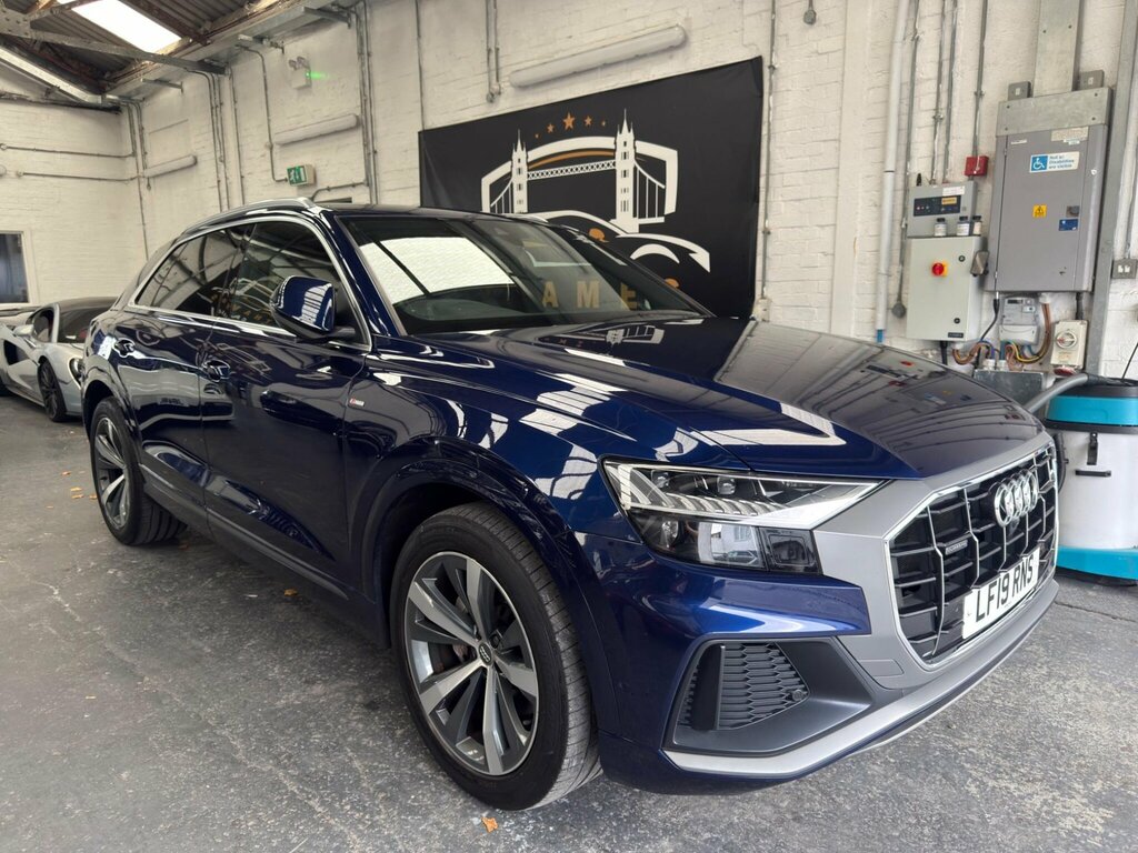 Audi Q8 3.0 Tdi V6 50 S Line Tiptronic Quattro Euro 6 Ss Blue
