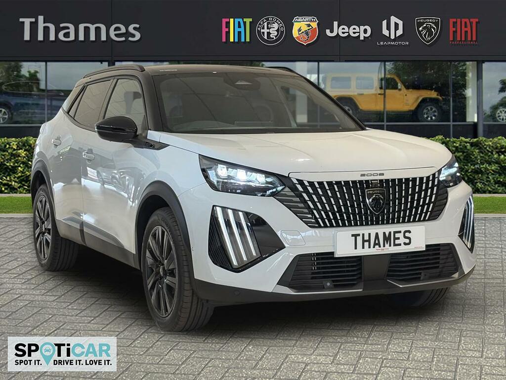 Peugeot 2008 1.2 1.2 Gt Suv Hybrid E-dsc6 Euro 6 S White