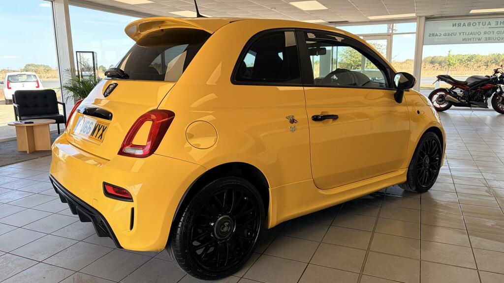 Abarth 595 1.4 T-jet Hatchback Euro 6 145 KU66WYX Yellow #6