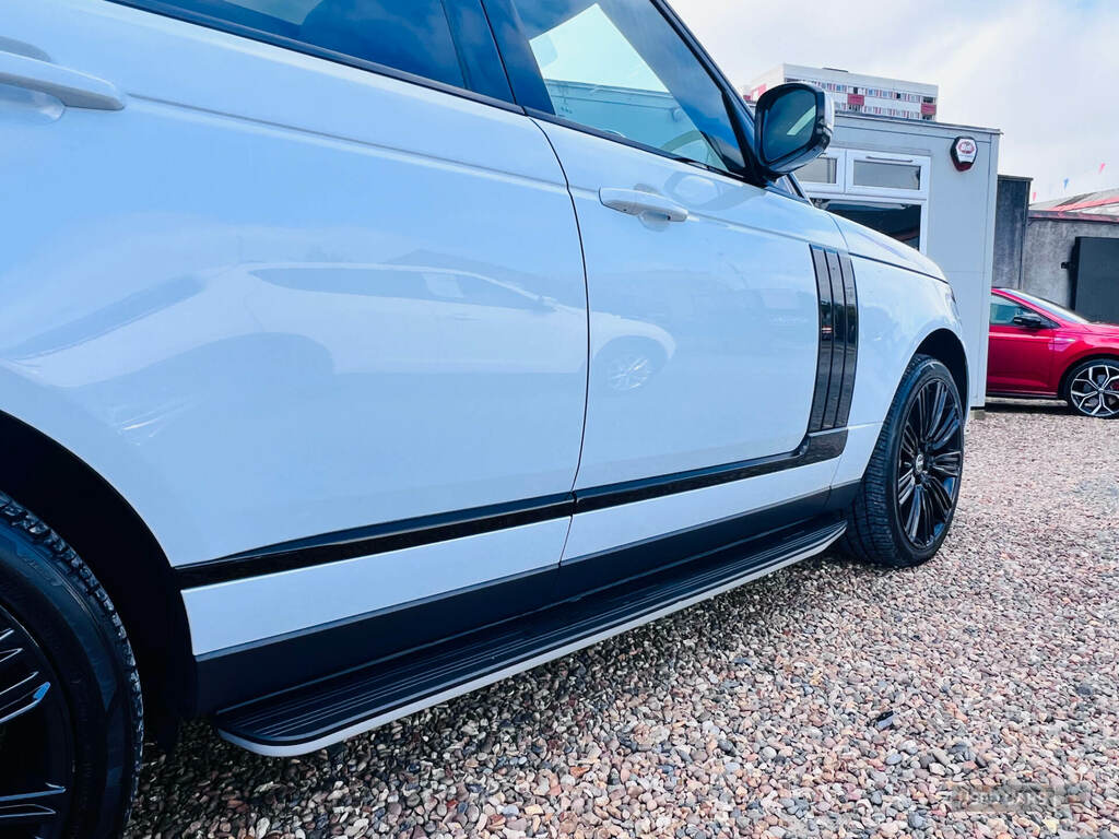 Land Rover Range Rover 4.4 Sdv8 Vogue K8HMK White #6