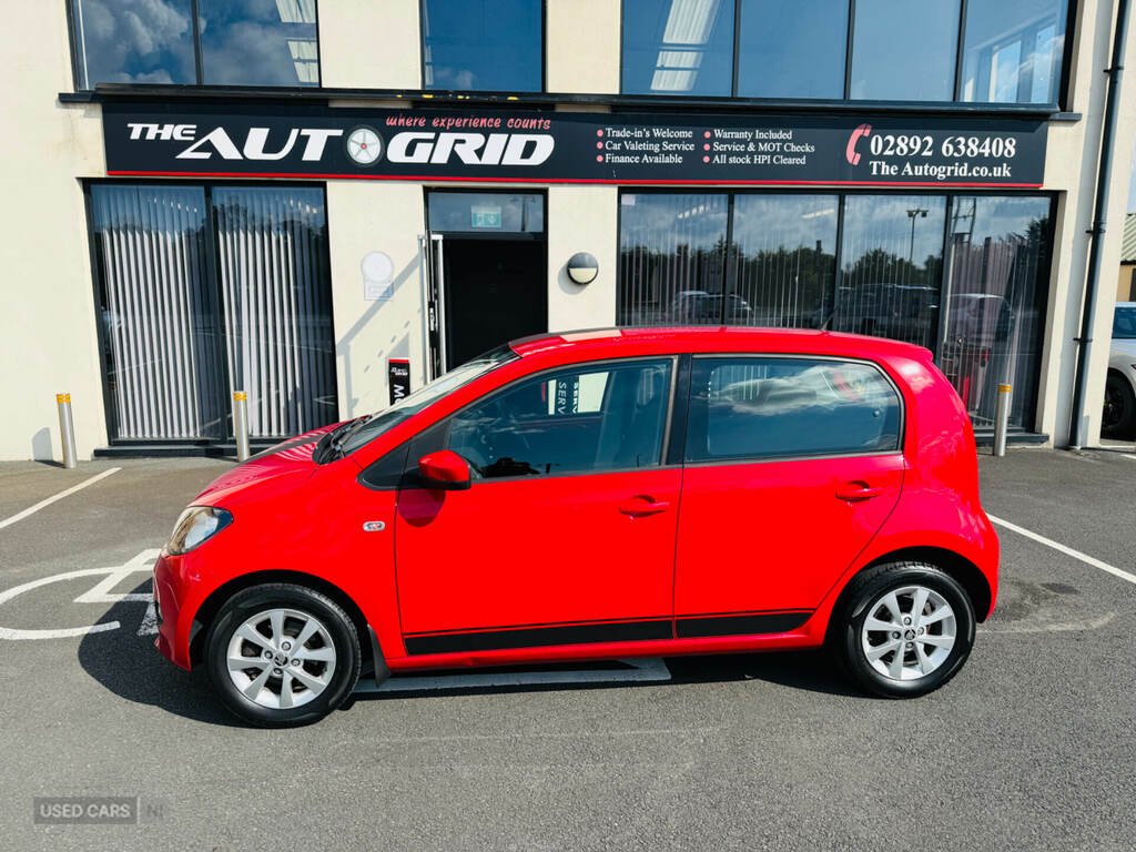 Skoda Citigo 1.0 Mpi 75 Elegance Asg Red