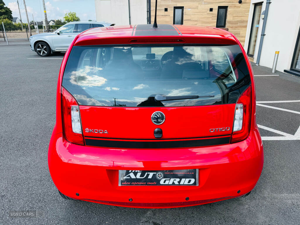 Skoda Citigo 1.0 Mpi 75 Elegance Asg Red #6