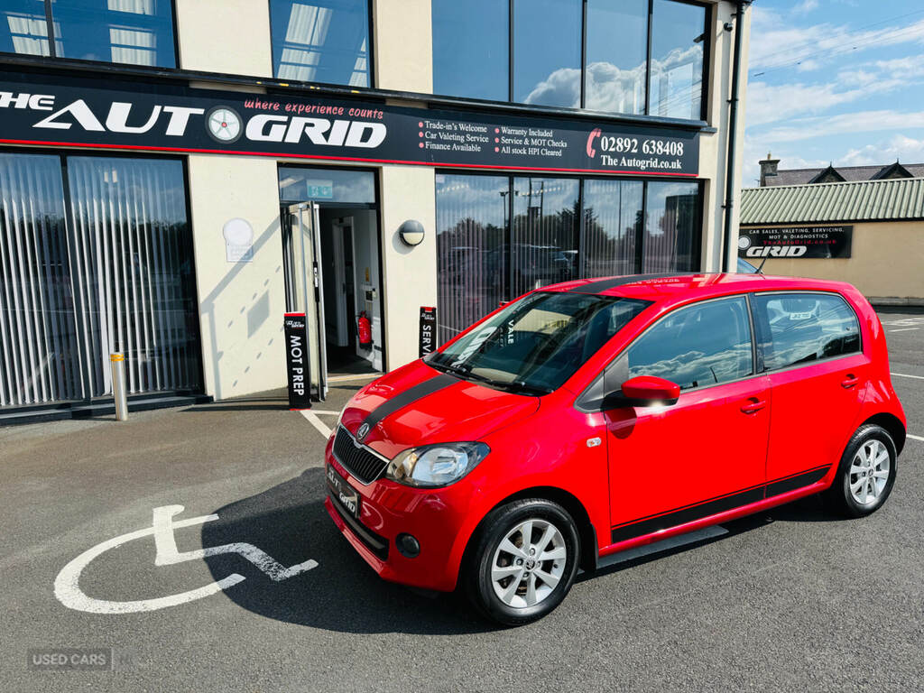 Skoda Citigo 1.0 Mpi 75 Elegance Asg Red #3
