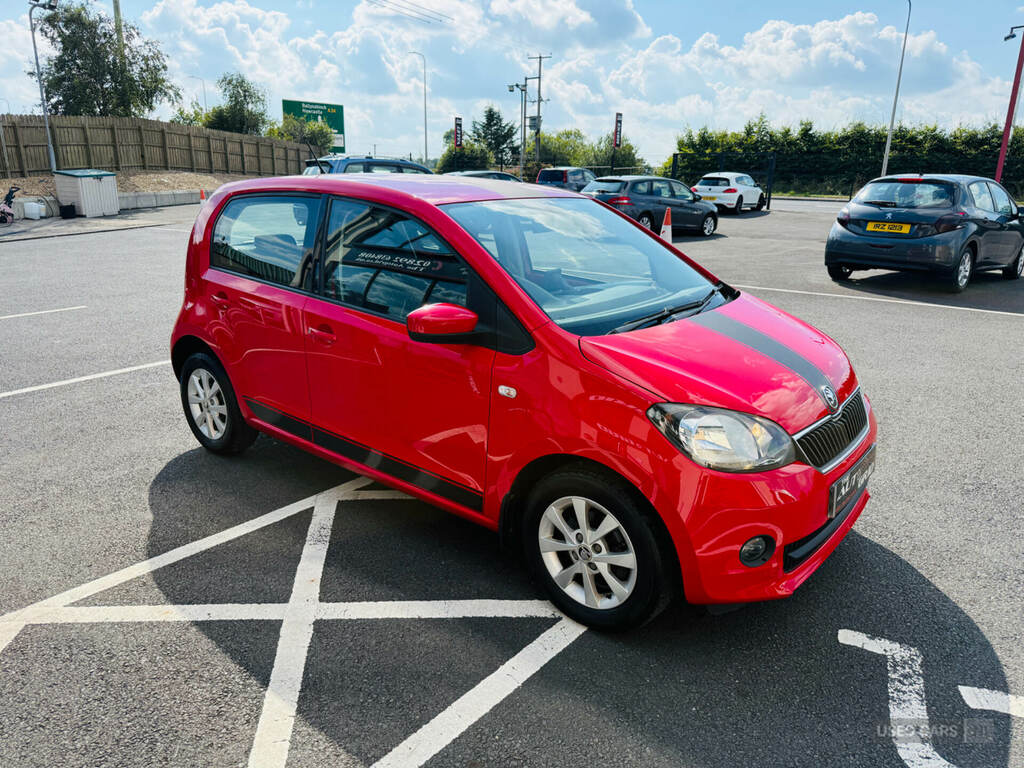 Skoda Citigo 1.0 Mpi 75 Elegance Asg Red #4