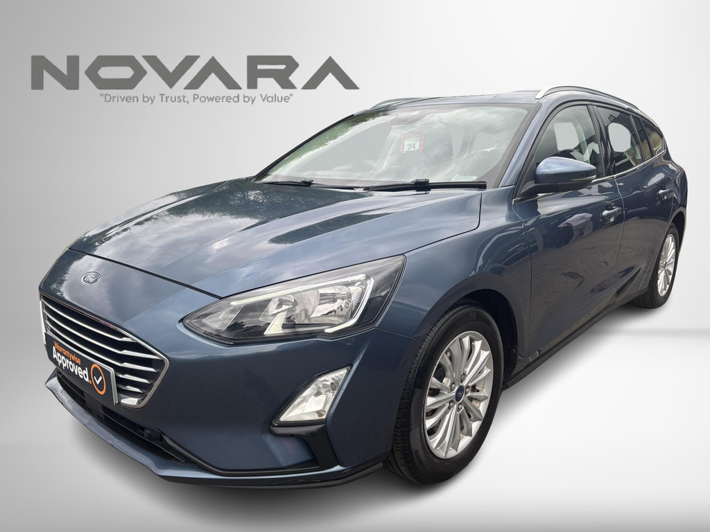 Ford Focus 1.0T Ecoboost Titanium Estate Euro Blue