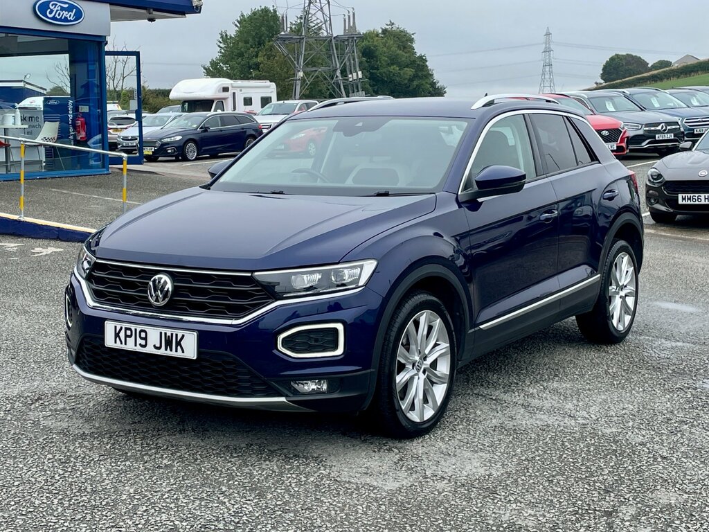 Volkswagen T-Roc 2.0 Tdi Sel Suv Euro 6 Ss 15 Blue #3