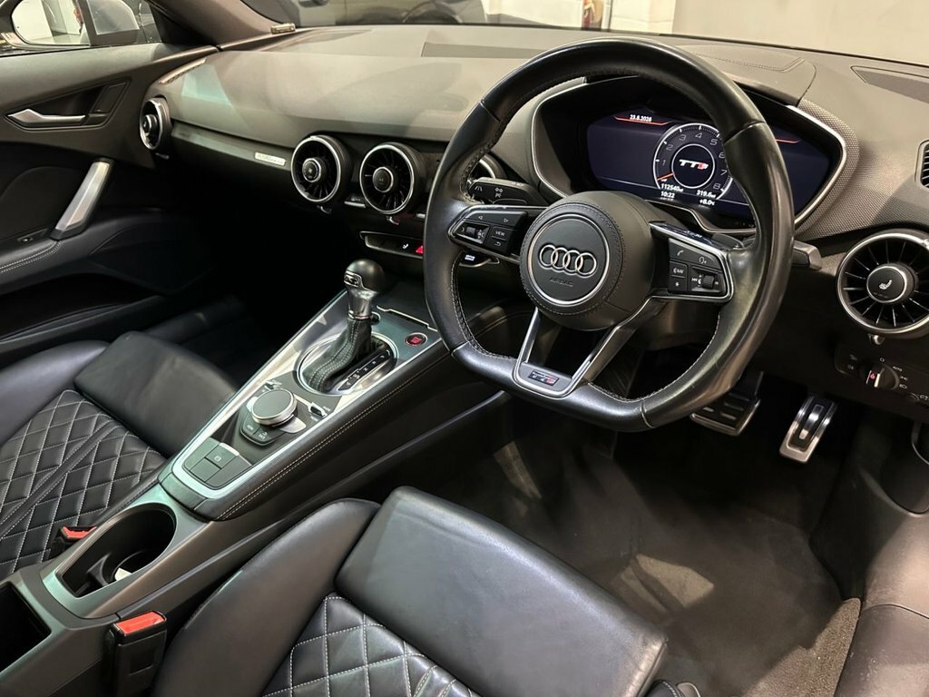 Audi TTS Coupe Black #3