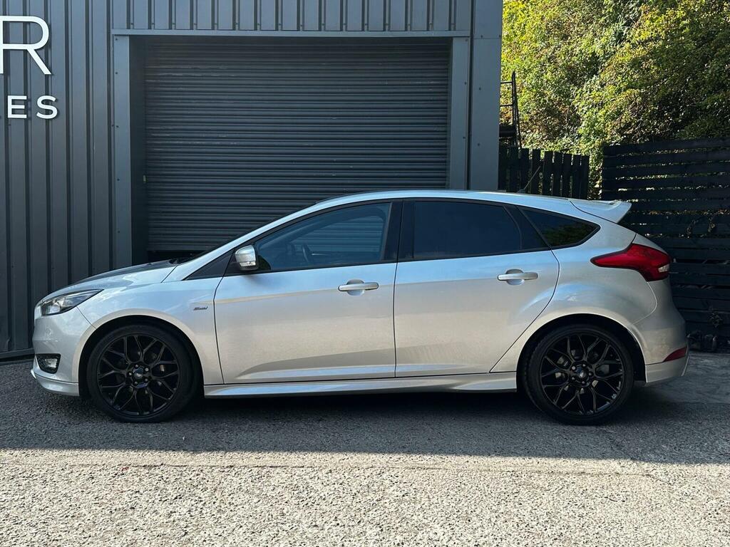 Ford Focus 1.5 Tdci St-line Euro 6 Ss BW17SWU Silver #4