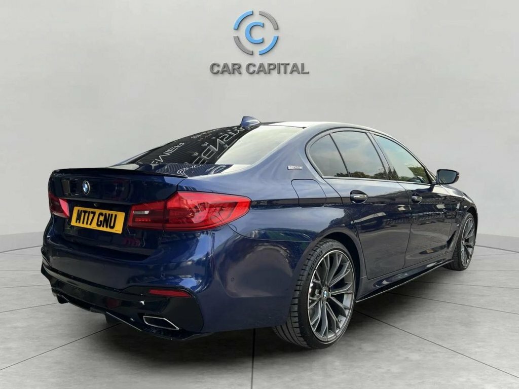 BMW 5 Series 2L M Sport MT17GNU Blue #4