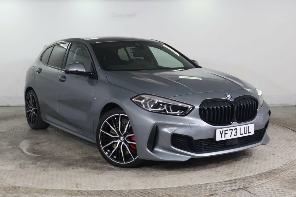 BMW 1 Series Hatchback YF73LUL Grey
