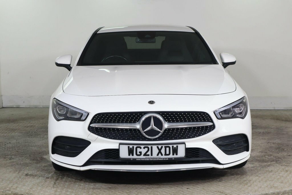 Mercedes-Benz CLA Class 1.3L Amg Line WG21XDW White #2