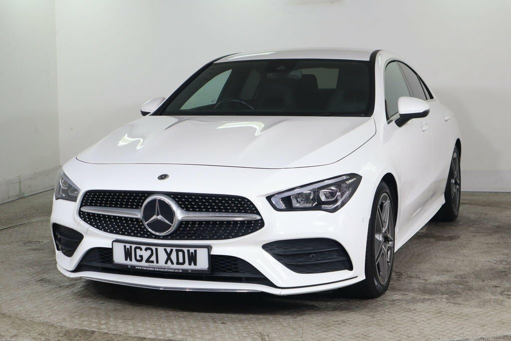 Mercedes-Benz CLA Class 1.3L Amg Line WG21XDW White #3