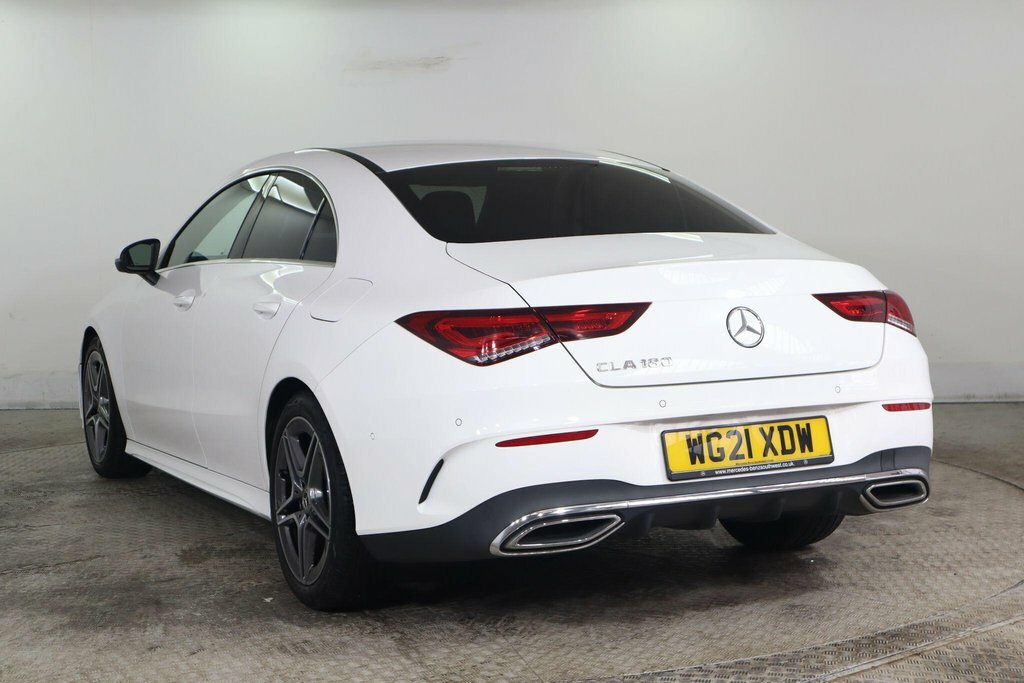 Mercedes-Benz CLA Class 1.3L Amg Line WG21XDW White #4