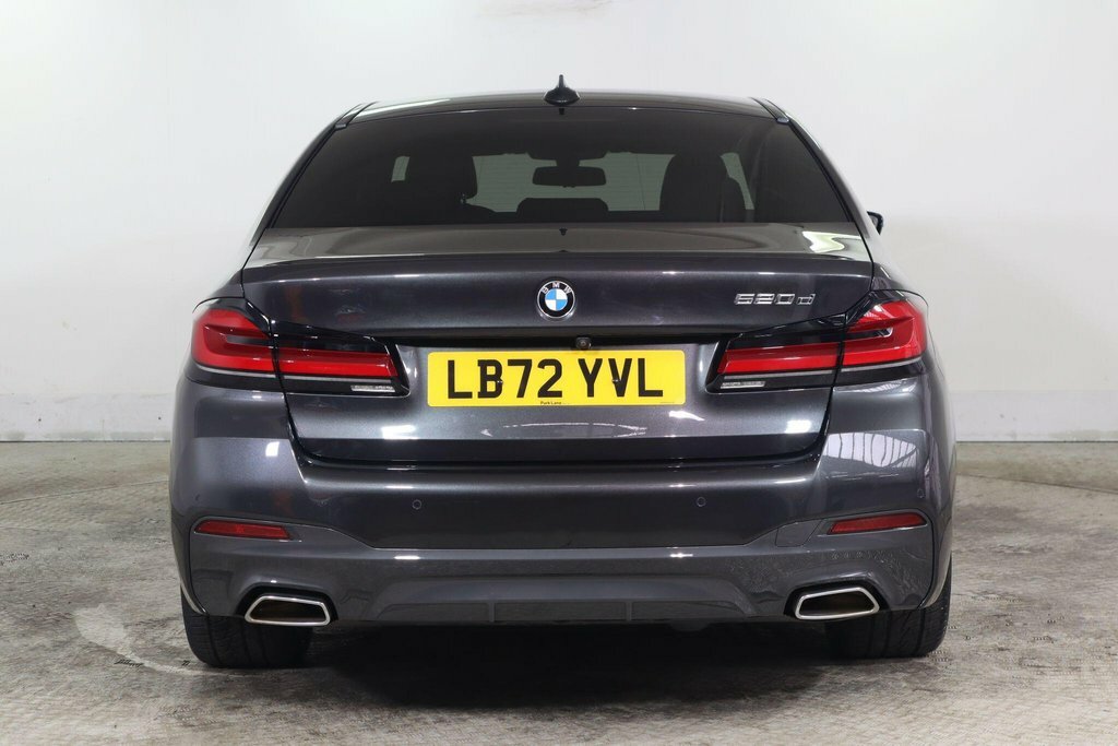 BMW 5 Series Saloon Grey #6