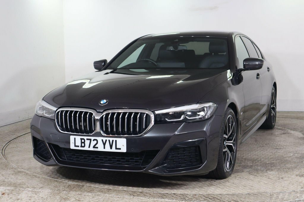 BMW 5 Series Saloon Grey #3
