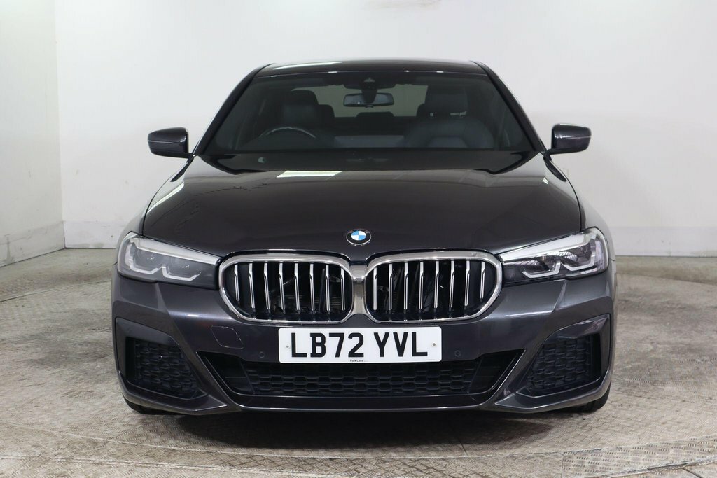 BMW 5 Series Saloon Grey #2