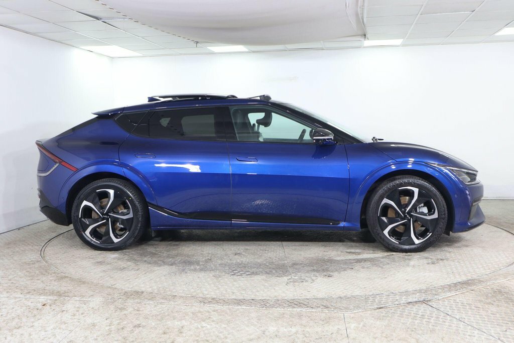 Kia EV6 Hatchback Blue #6