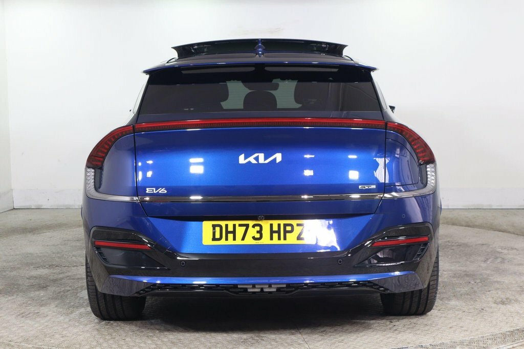 Kia EV6 Hatchback Blue #5