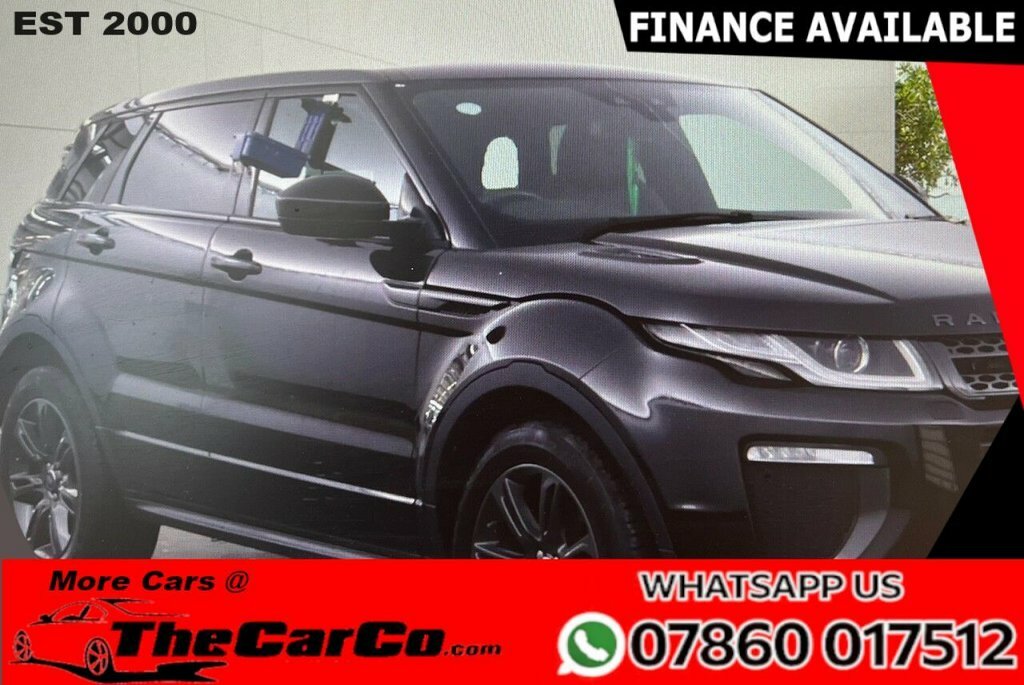 Land Rover Range Rover Evoque Suv Black