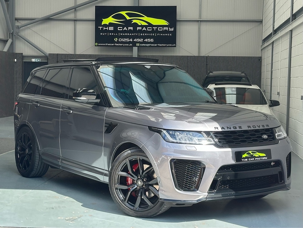 Land Rover Range Rover Sport 5.0 P575 V8 Gpf Svr Suv 4Wd Euro 6 Grey