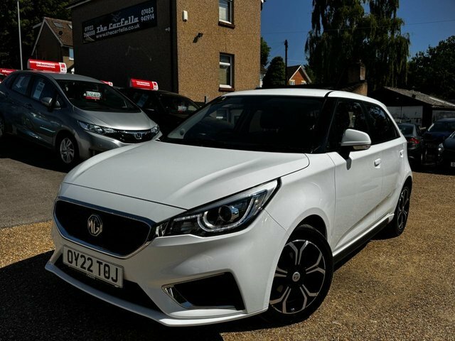 MG MG3 1.5 Vti-tech Exclusive Nav Hatchback Ma White