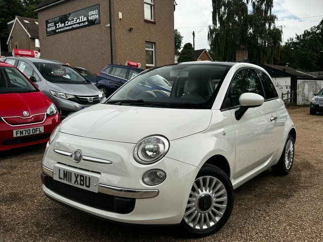 Fiat 500 Automatic White #1