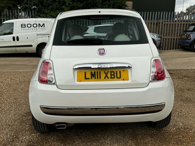 Fiat 500 Automatic White #8