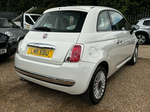 Fiat 500 Automatic White #2