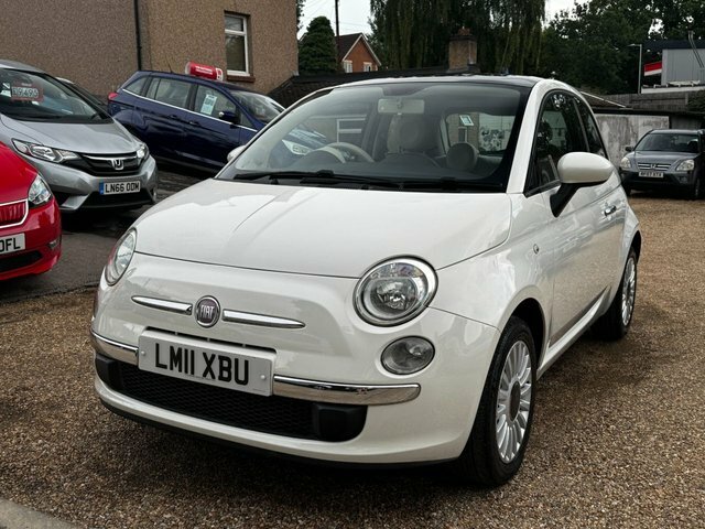Fiat 500 Automatic White #4
