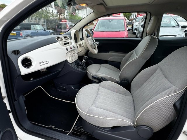 Fiat 500 Automatic White #24