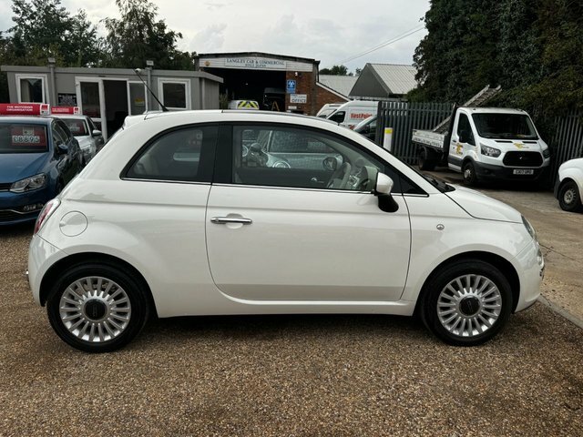 Fiat 500 Automatic White #7