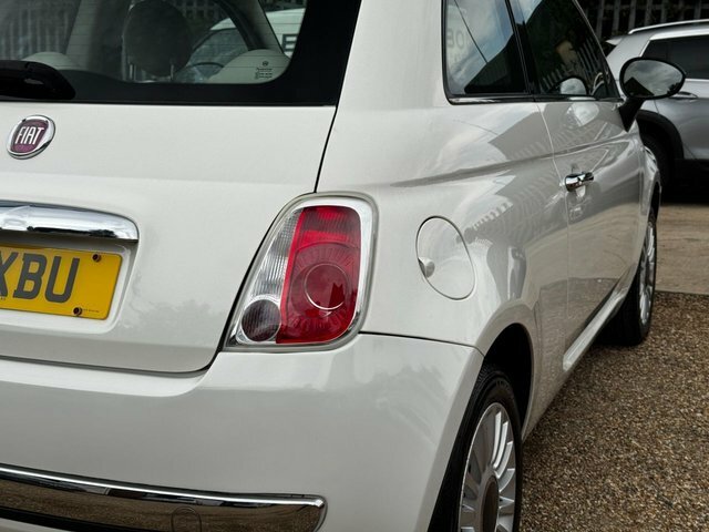 Fiat 500 Automatic White #16