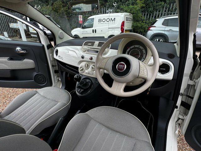 Fiat 500 Automatic White #38