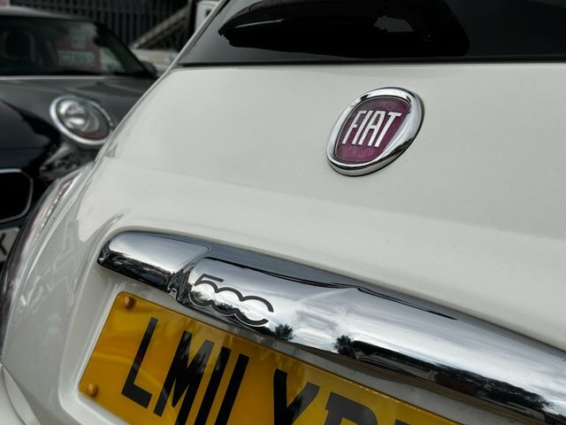 Fiat 500 Automatic White #17