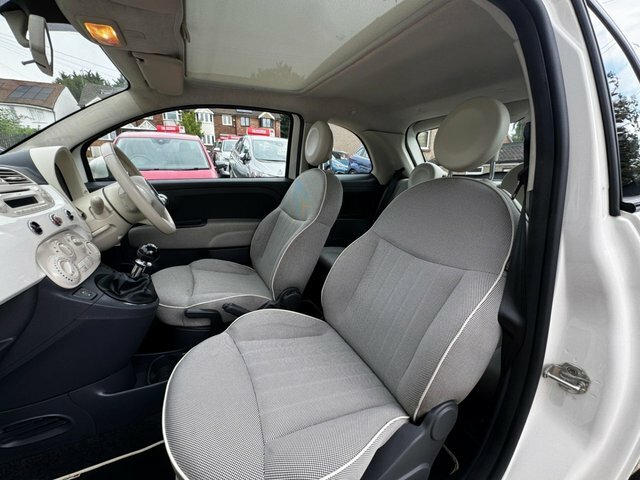 Fiat 500 Automatic White #25