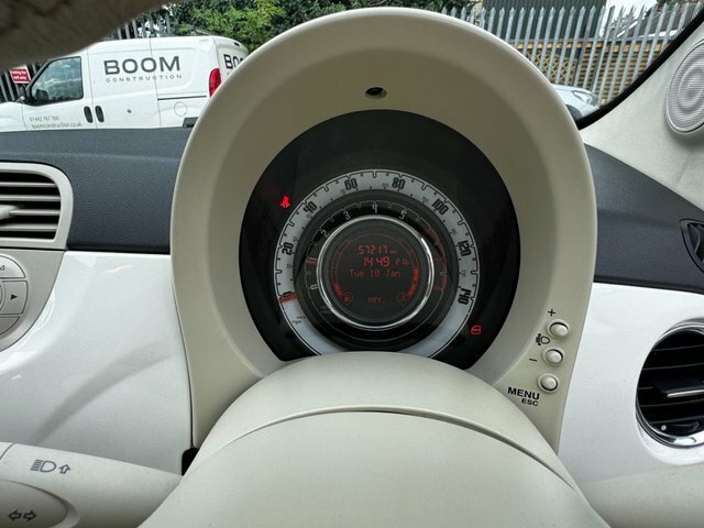 Fiat 500 Automatic White #43