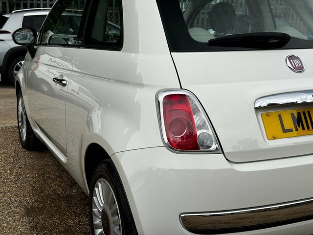 Fiat 500 Automatic White #15