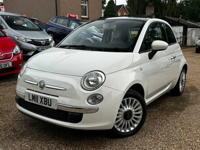 Fiat 500 Automatic White #3