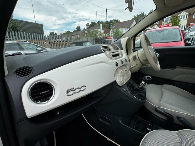 Fiat 500 Automatic White #26