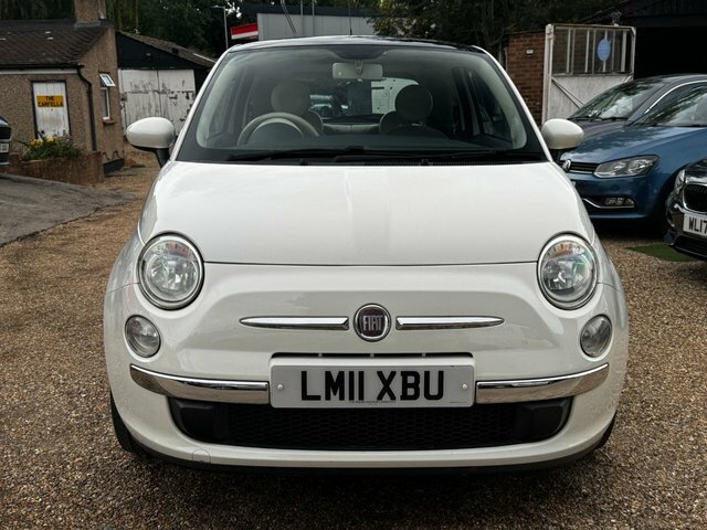 Fiat 500 Automatic White #5