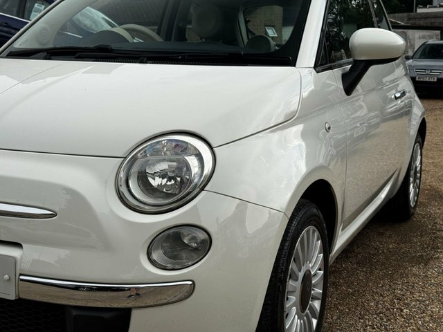 Fiat 500 Automatic White #11